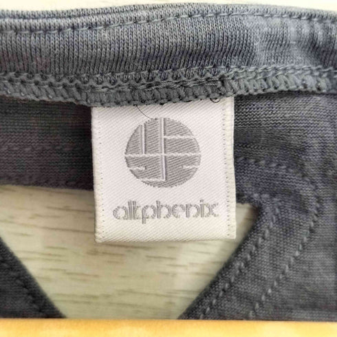 アルクフェニックス ALK PHENIX ラムウール Uネック ロングスリーブTシャツ メンズ JPN:M